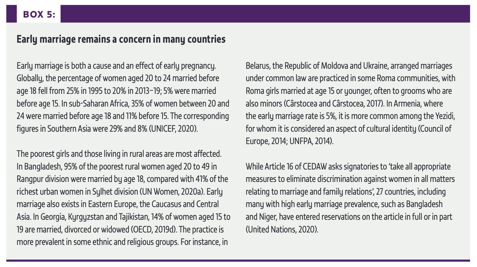 critically reflect on the issue of gender discrimination in education